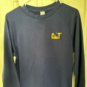 Blue full sleeve sweatshirt